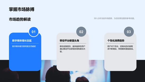 媒体活动策划分析PPT模板