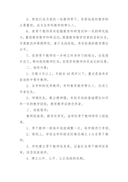 教师培训计划实施方案.docx