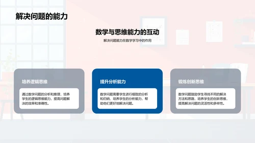 数学考试备战策略PPT模板