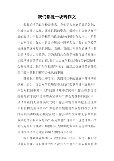 我们都是一块砖作文.docx