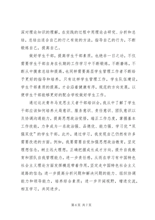 杨晓仙青年马克思主义者培养工程学习心得[1] (2).docx