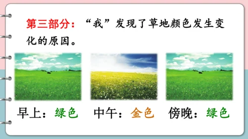 第16课《金色的草地》（第二课时）课件