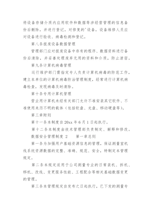 数据安全管理制度.docx