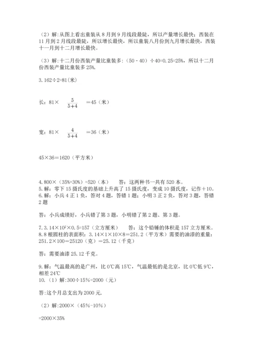 六年级小升初数学应用题50道必考.docx