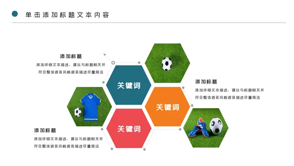 少儿足球训练足球培训足球俱乐部PPT模板