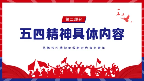 青春正能量团委共青团五四青年节专题党课PPT