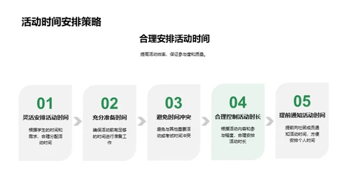 激活学习：社团活动优化