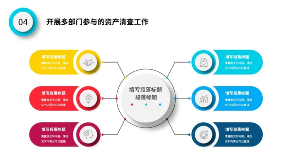微立体公司财务部年终工作总结报表预决算PPT年终总结