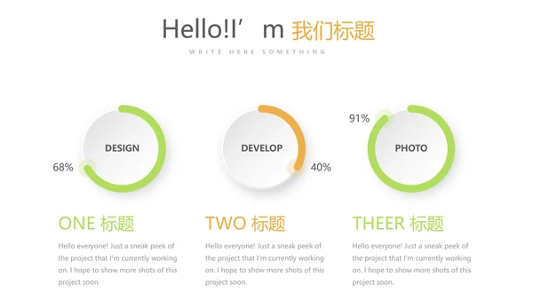 绿色简约口腔健康护理动态PPT