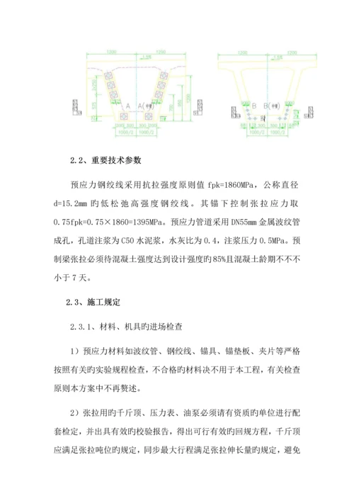 后张法预应力综合施工专题方案.docx