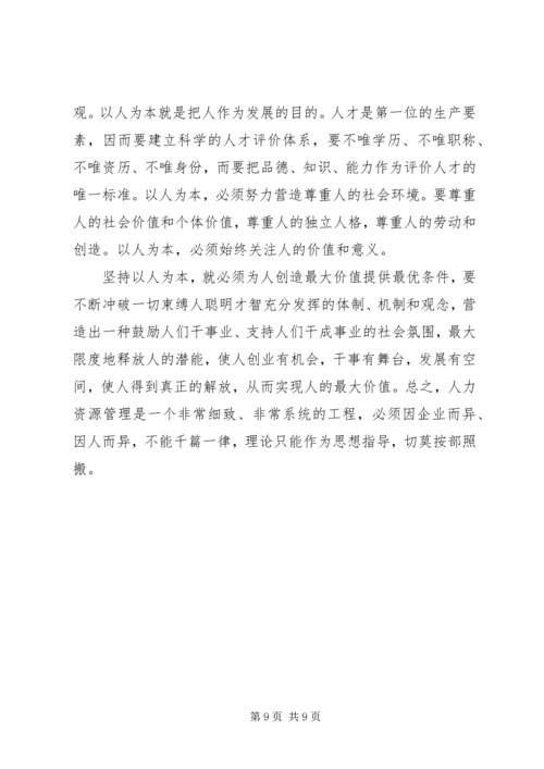 人力资源管理工作岗位精编.docx