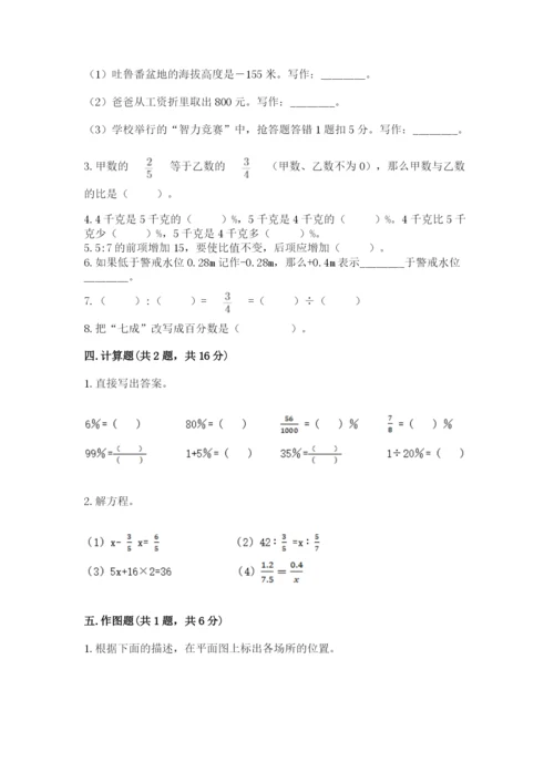 北京版六年级下册数学期末测试卷及参考答案（培优b卷）.docx