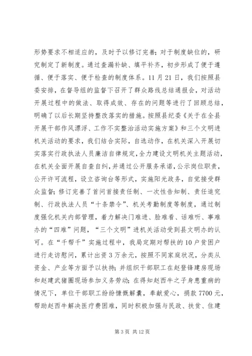 县食品药品监督管理局年度工作报告.docx