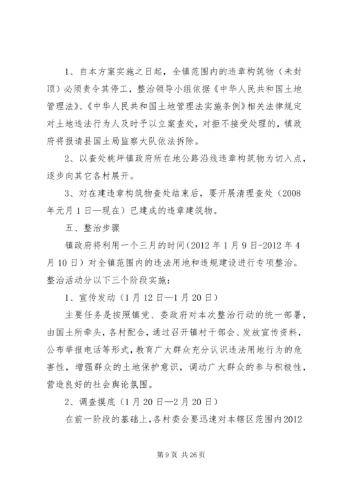 集中整治各类违法违规行为的实施方案.docx