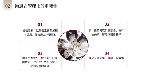 红色商务励志跨部门沟通企业培训PPT课件沟通技巧