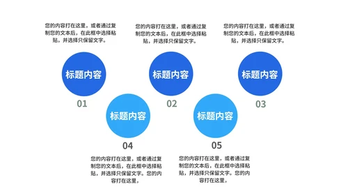 深蓝科技风商业融资·计划书PPT模板