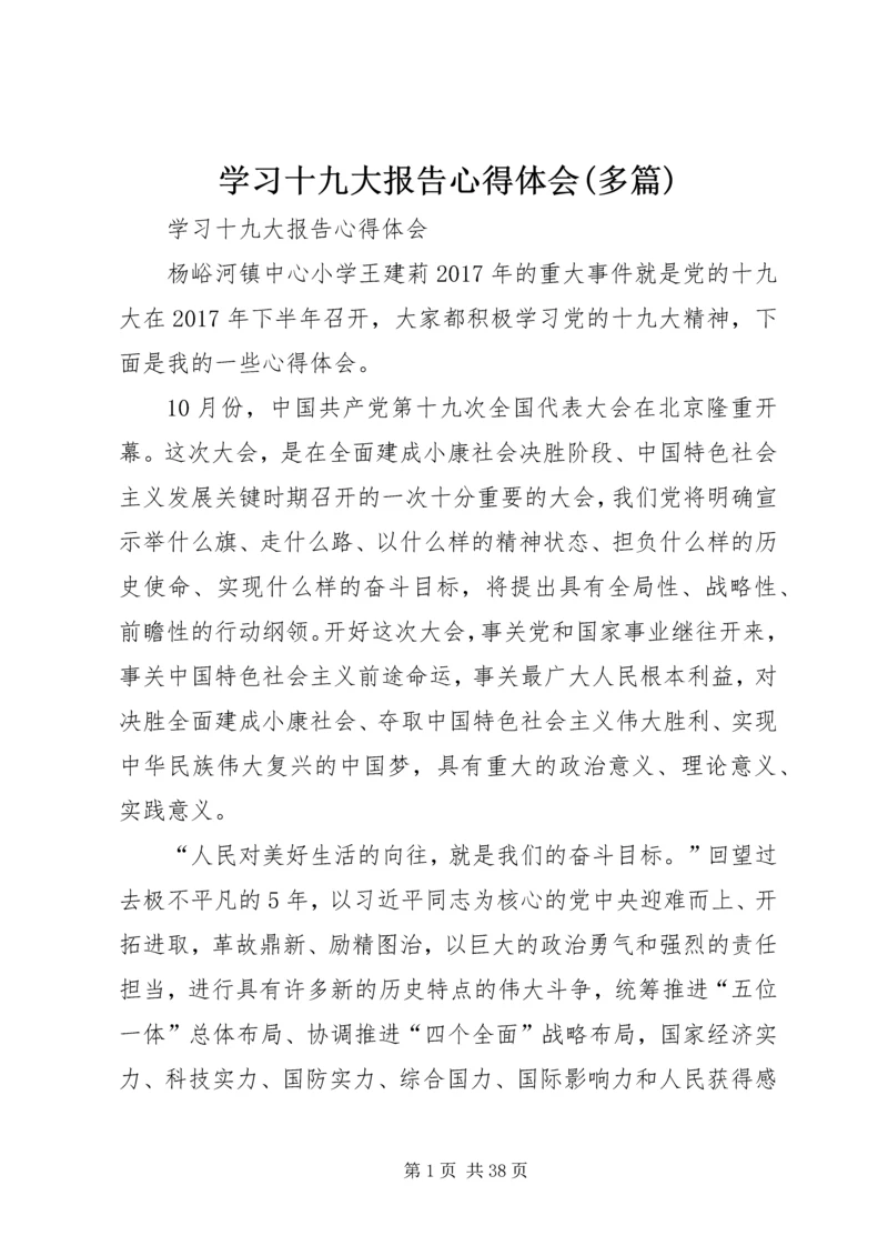 学习十九大报告心得体会(多篇)_3.docx