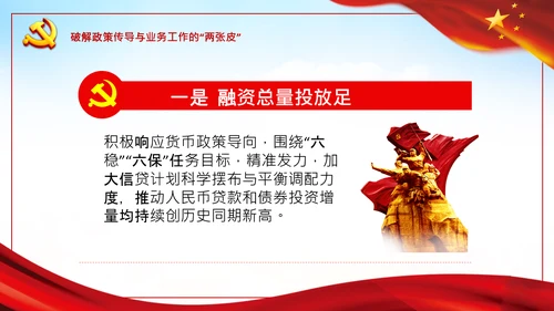 破解两张皮全力促进党建和业务的深度融合PPT
