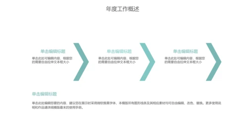 清新简约-年终总结ppt