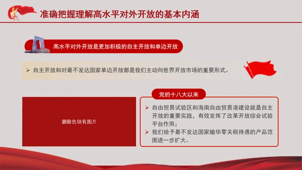 学习党的二十届三中全会精神准确把握高水平对外开放的基本内涵PPT课件