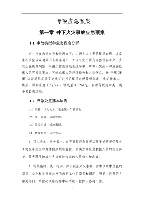 煤业有限公司专项应急预案.docx