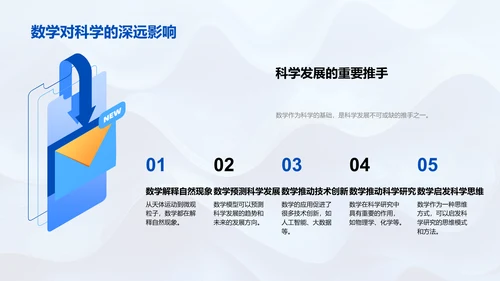 数学之旅PPT模板