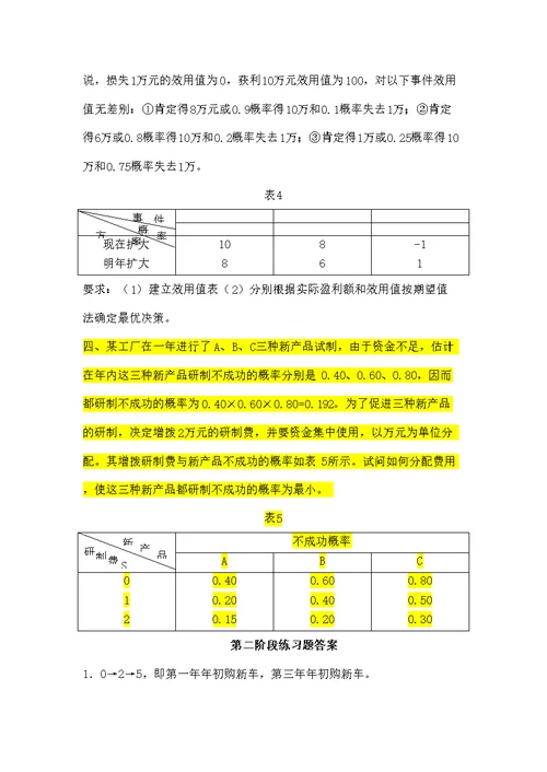 运筹学天津大学作业答案