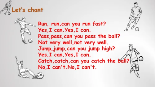 Module 6 Unit 1 You can play football well 课件 (共30