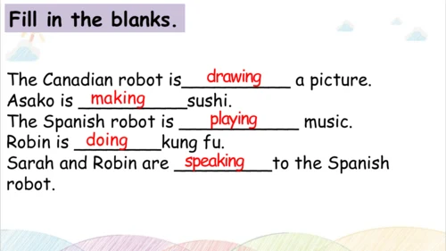 Unit 6 Work quietly part B&C Read and write  课件(共2