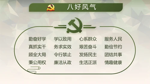 迷彩风格青春梦强军梦部队教育演讲动态PPT