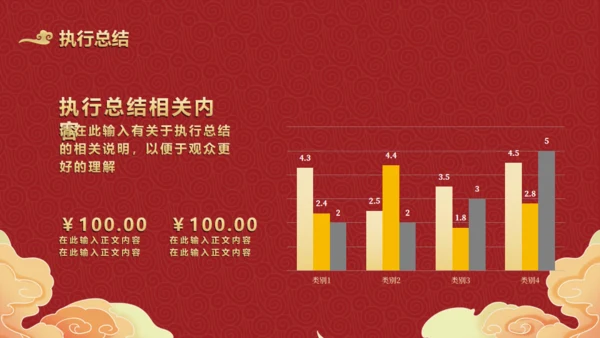 神仙道国潮日出通用PPT模板