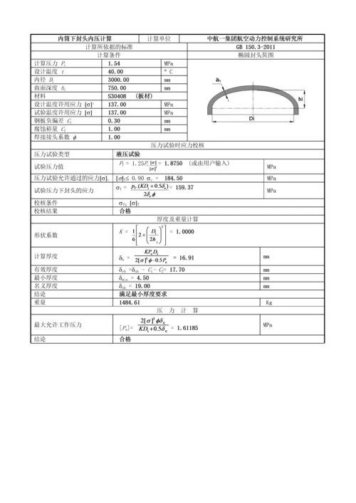 轻烃闪蒸罐下封头.docx