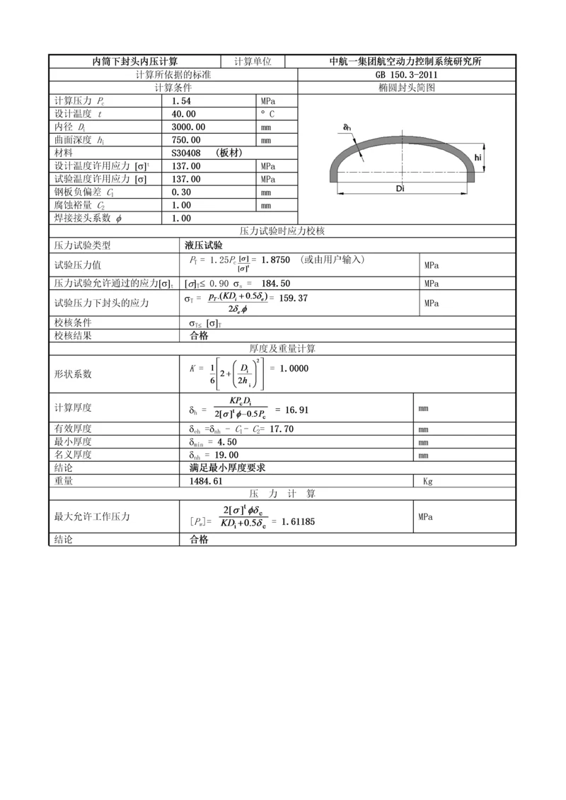 轻烃闪蒸罐下封头.docx