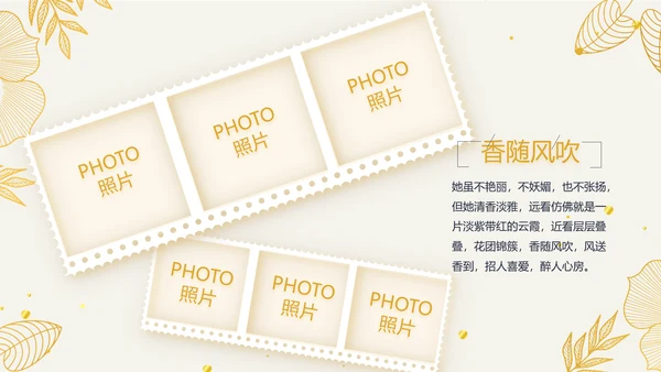 复古欧式电子相册动态PPT模板封含