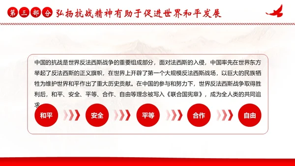 抗战精神纪念抗战胜利78周年党建PPT课件抗战胜利纪念日