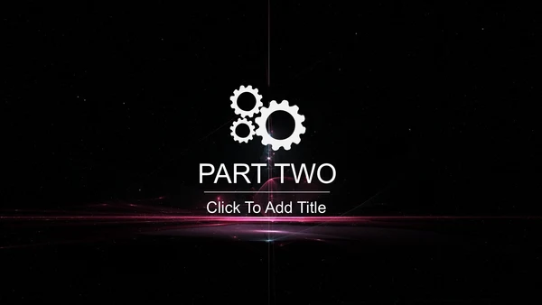 IOS炫酷商务通用PPT模板