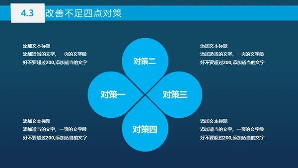 蓝色商务工作总结汇报通用PPT模板
