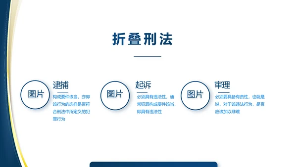 蓝色大气党建法律讲座工作总结PPT
