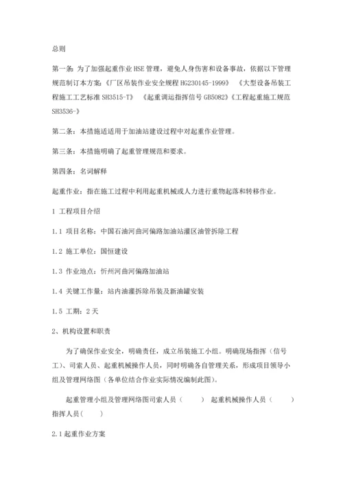 专项综合项目施工专项方案吊装.docx