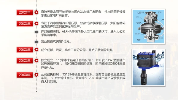 简约大气公司企业产品介绍PPT模板