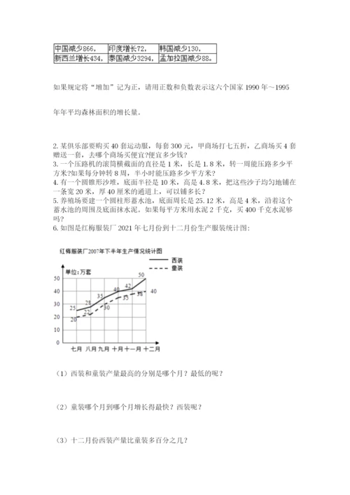 辽宁省【小升初】小升初数学试卷及答案【精选题】.docx