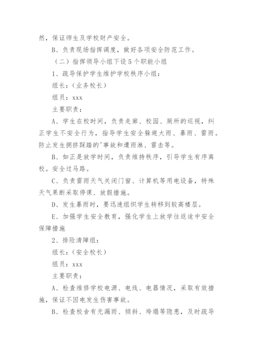 防洪防汛应急演练方案.docx