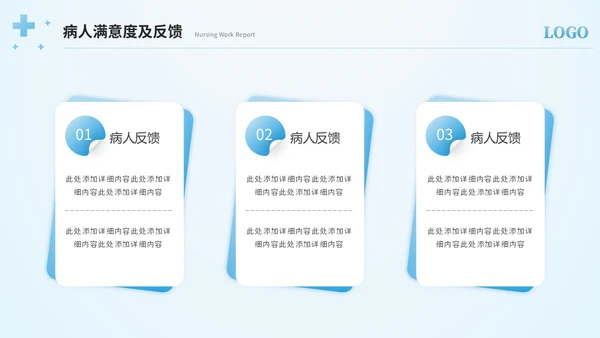 简约护士年终总结工作总结工作报告ppt模板