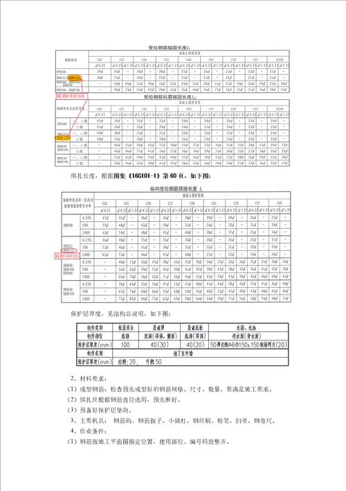 基础底板钢筋绑扎技术交底共4页