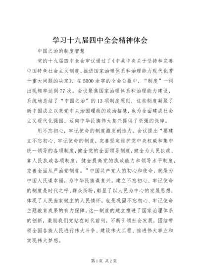 学习十九届四中全会精神体会 (13).docx