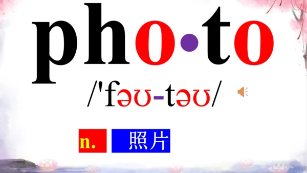 Unit 2 This is my sister词汇学习课件【 图文+内嵌单词音频版】