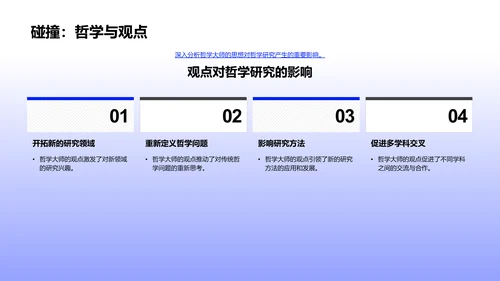 哲学大师思想深探PPT模板