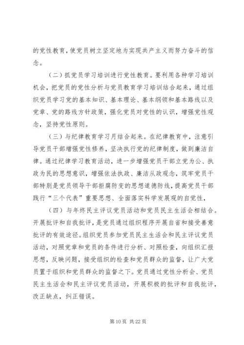 党员党性分析制度.docx