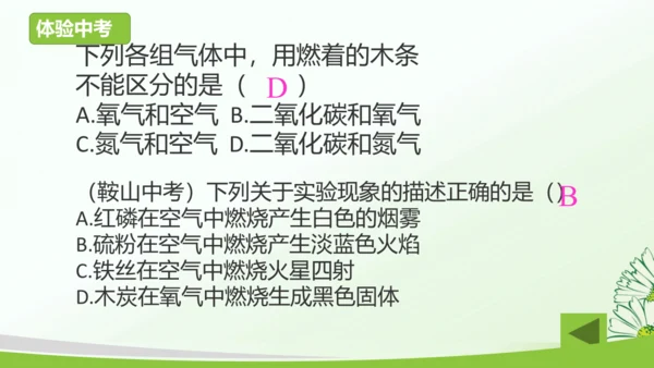 第二单元空气和氧气复习课课件(共32张PPT)-九年级化学人教版2024上册