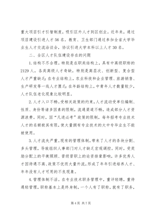 人才队伍构建现状调查汇报.docx